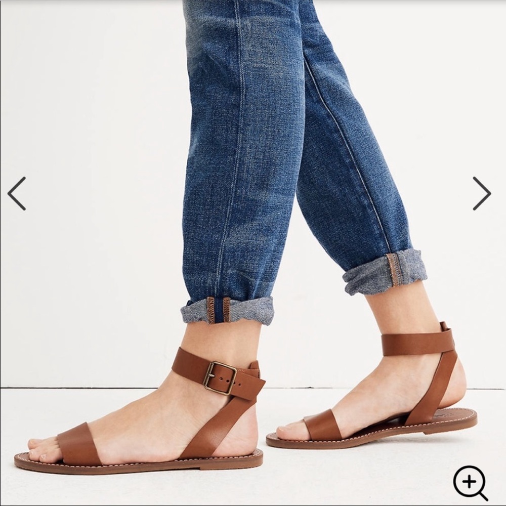 Madewell Boardwalk Ankle-Strap Sandal